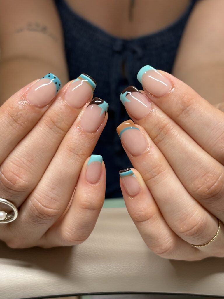 Full Design Light nails at lull. Harajuku