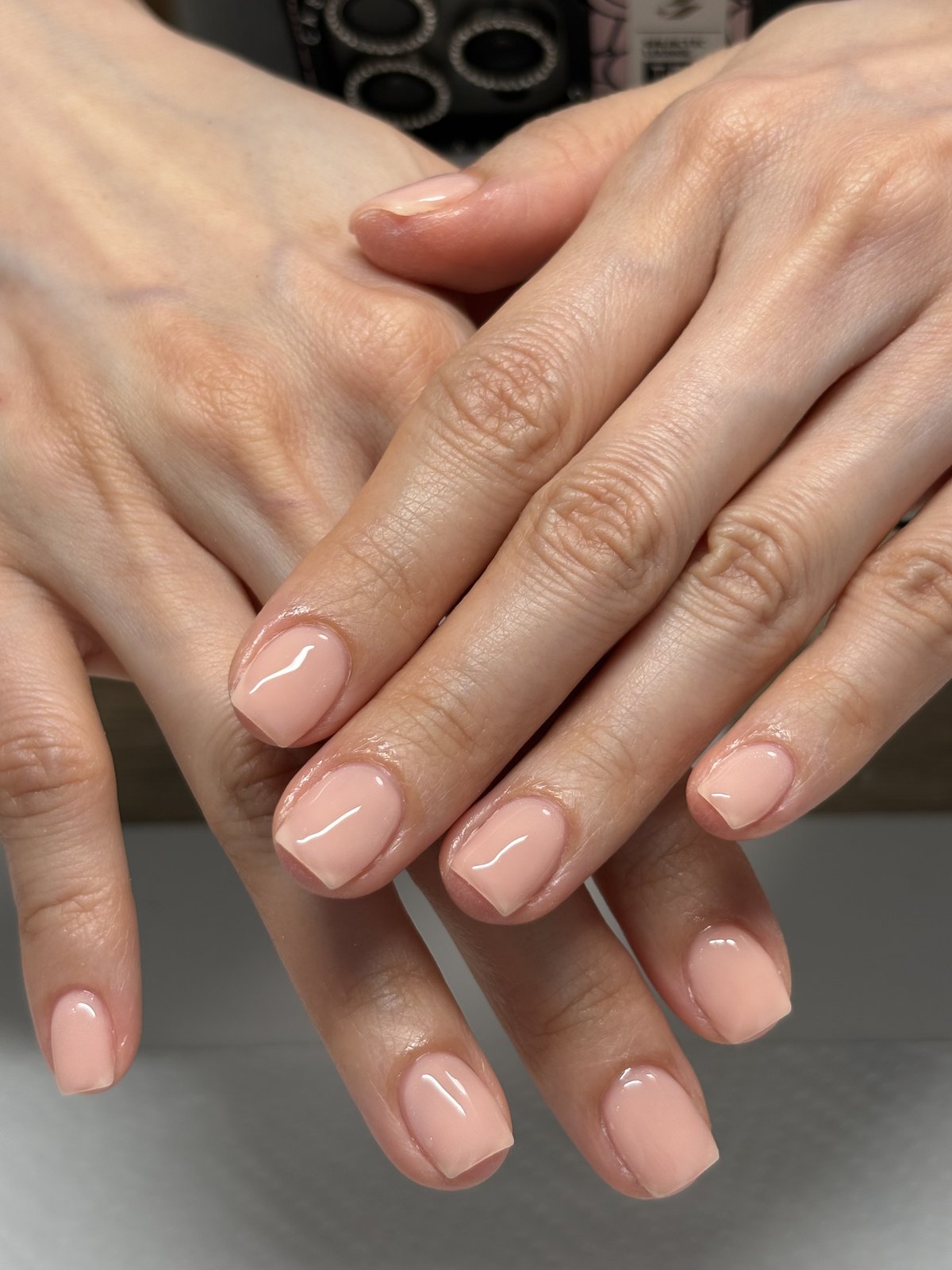 A Clean Single Shade, Rebuilt from the Base Up - nail design by lull., Harajuku Tokyo