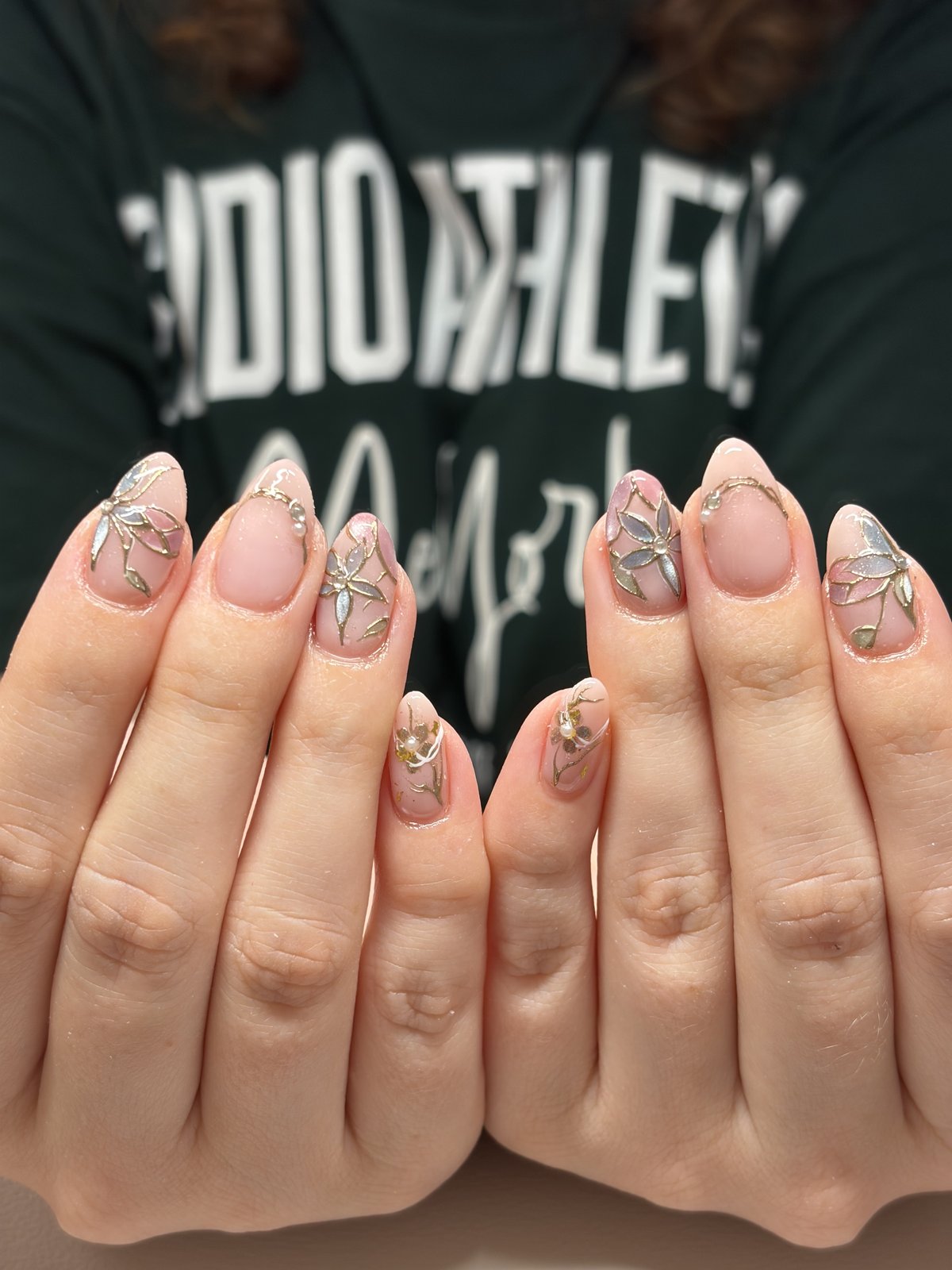 Three Inspiration Images Blended into One Set - nail design by lull., Harajuku Tokyo