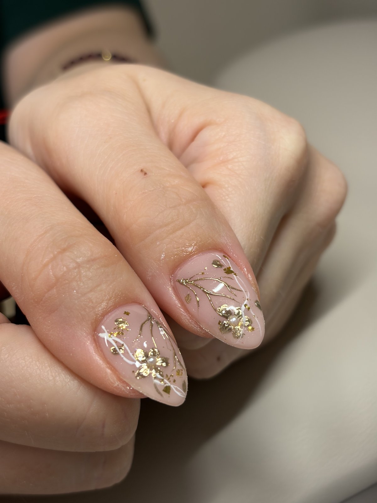 Three Inspiration Images Blended into One Set - nail design by lull., Harajuku Tokyo