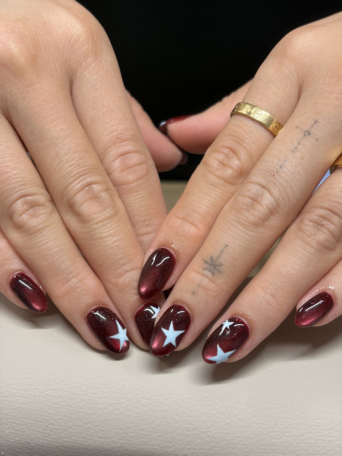 Fill-In Refresh with Accent Art on Selected Nails | Gel Nail Design in Harajuku